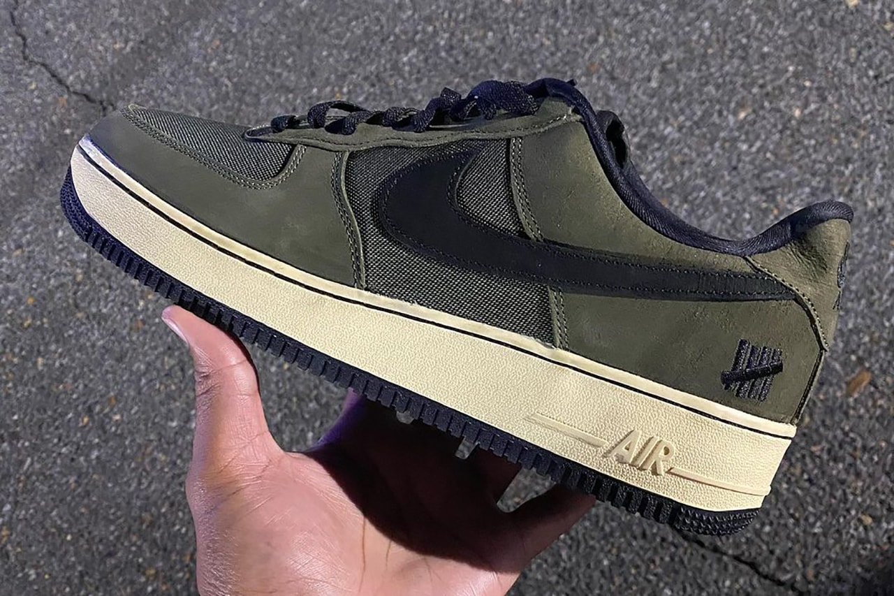 undefeated nike air force 1 ballistic olive black white release info date price buying guide photos 