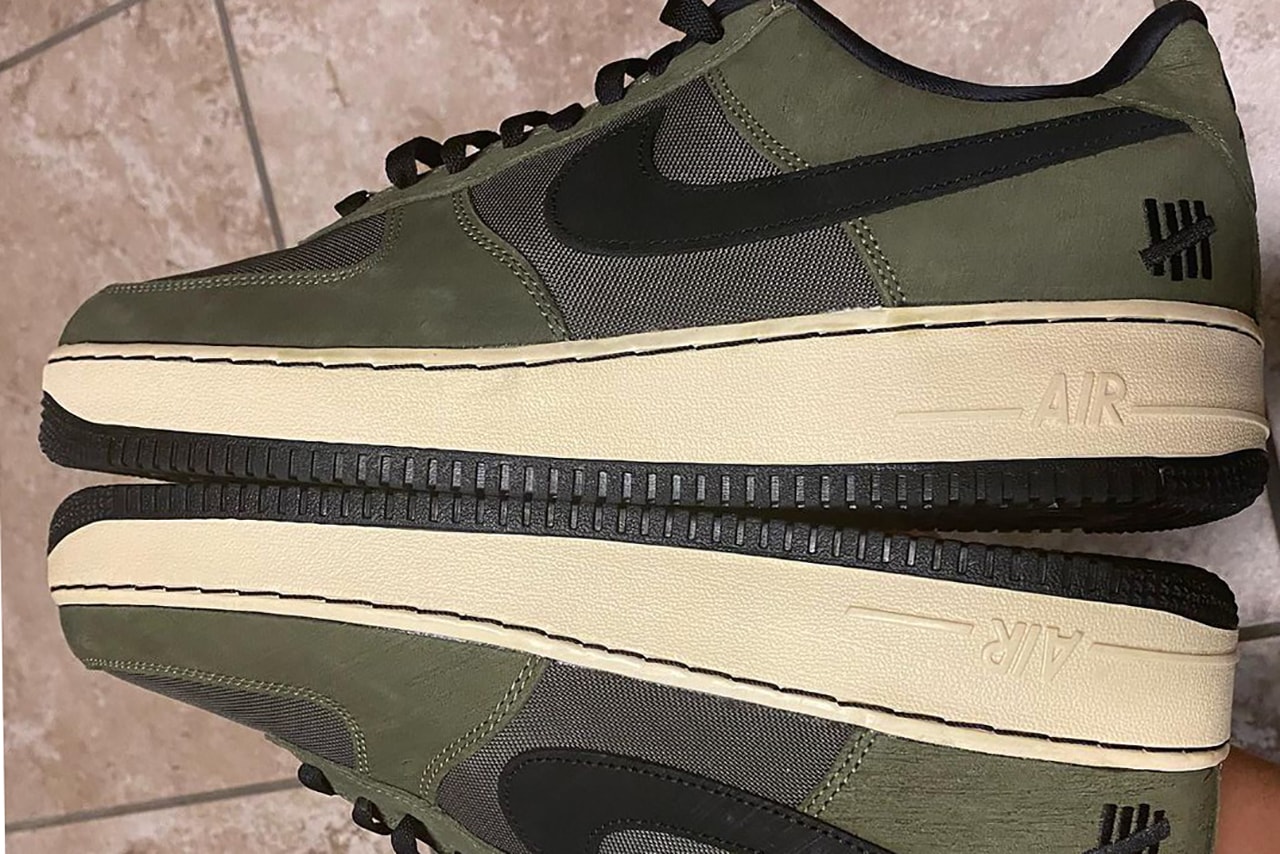undefeated nike air force 1 ballistic olive black white release info date price buying guide photos 