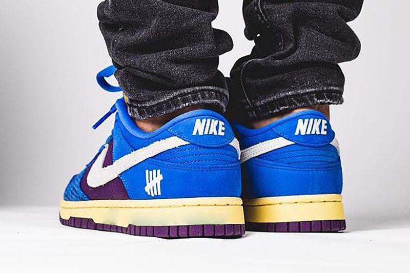 undefeated nike dunk low dunk vs af1 DH6508 400 royal blue purple snakeskin collaboration release info date store list buying guide photos price 