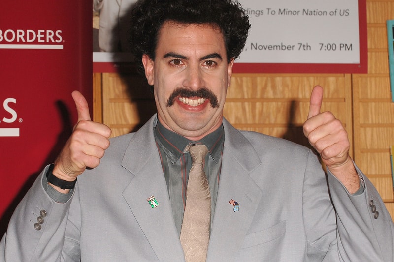 Unreleased Borat 2 Footage amazon prime video premiere date Supplemental Reportings Retrieved From Floor of Stable Containing Editing Machine sacha baron cohen