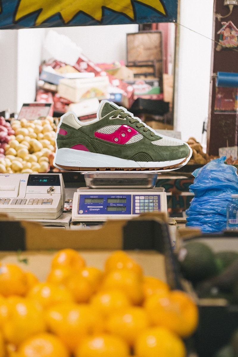 Up There Store x Saucony Shadow 6000 "Doors To The World" Sneaker Release Information Collaboration Drop Date First Look Melbourne Australia Shoe Footwear Boutique Trainers