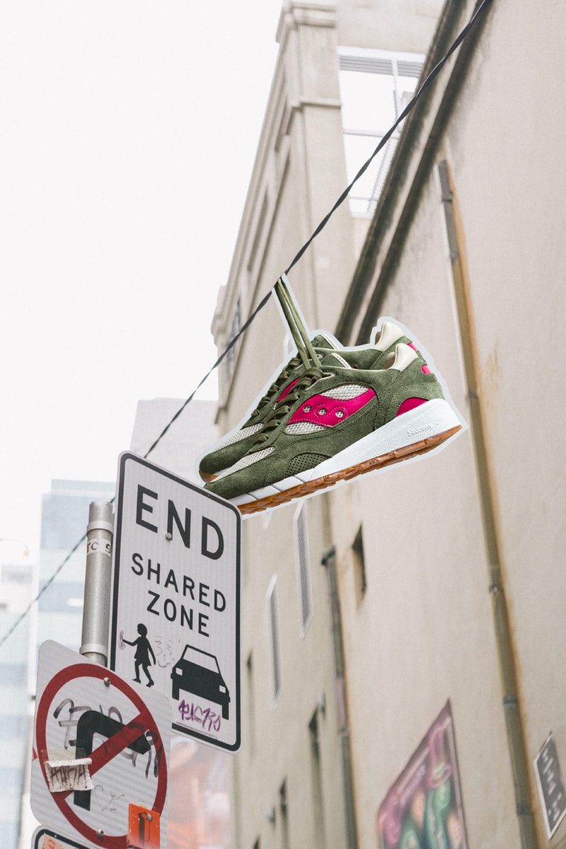 Up There Store x Saucony Shadow 6000 "Doors To The World" Sneaker Release Information Collaboration Drop Date First Look Melbourne Australia Shoe Footwear Boutique Trainers
