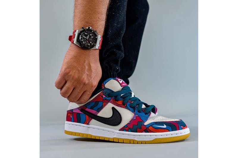 nike sb dunk on feet