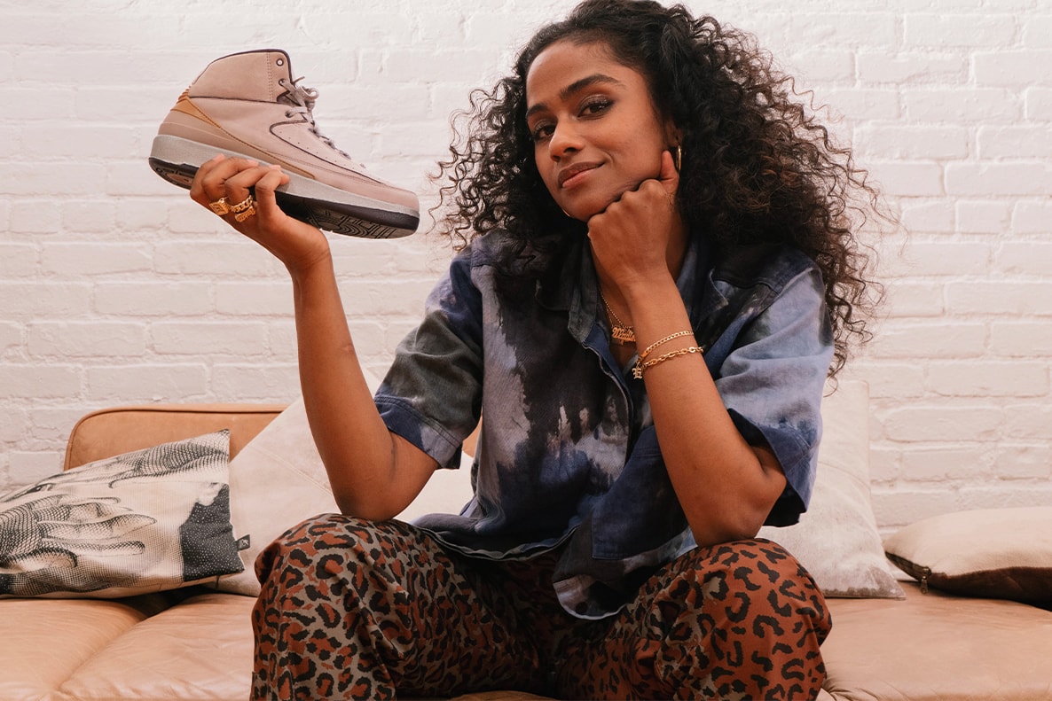 sole mates vashtie kola air michael jordan brand 2 violette womens sneaker collaborations interview story stussy official release date info photos price store list buying guide