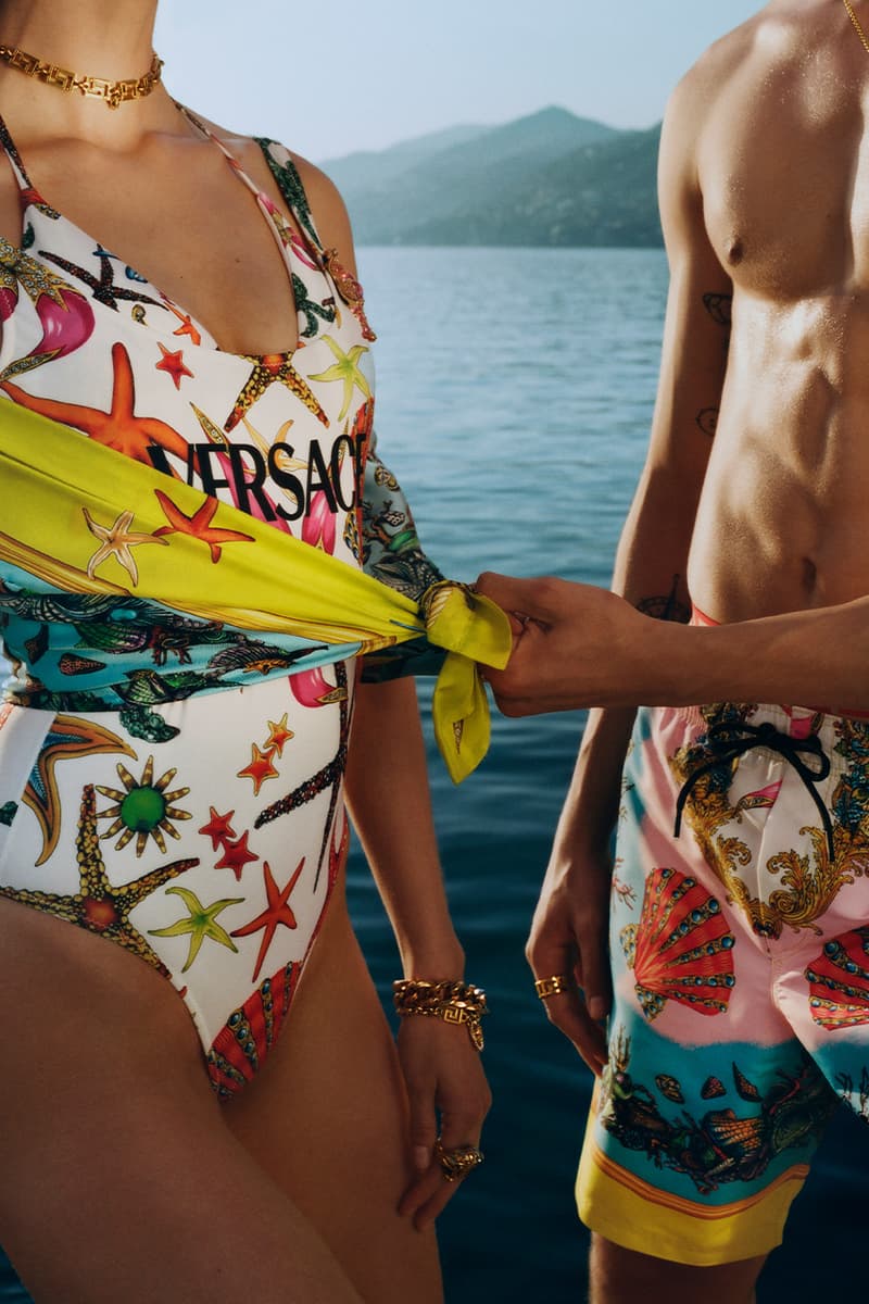 Versace La Vacanza Mini campaign release info lookbook collection