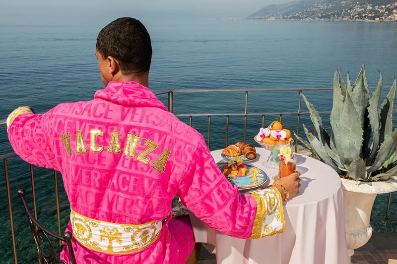 Versace La Vacanza Mini campaign release info lookbook collection