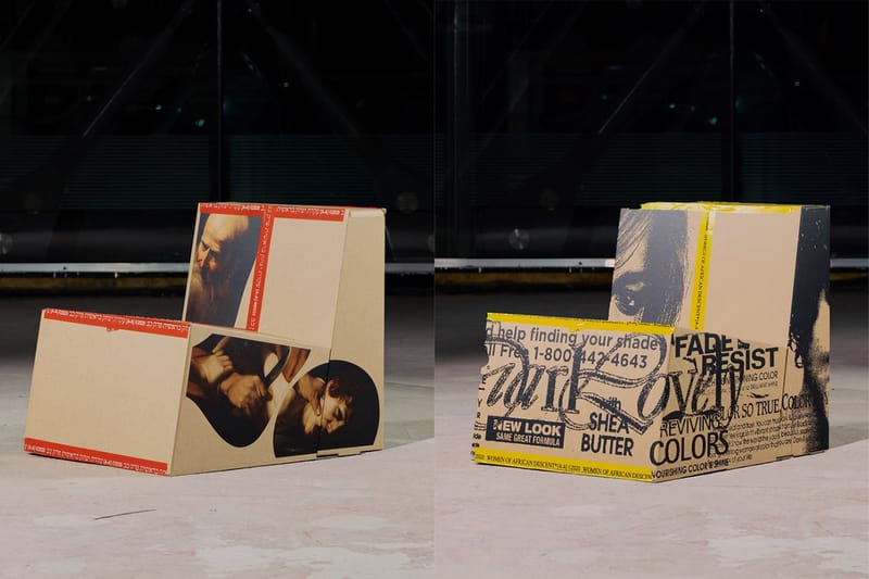 Virgil Abloh's Alaska Alaska Crafts Cardboard Chairs That Double as Works of Art