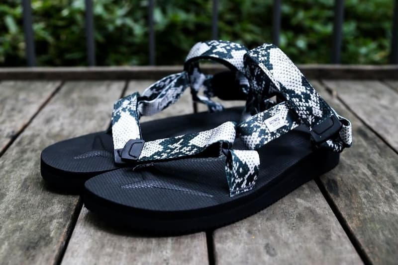 wacko maria suicoke snakeskin beach sandals white brown orange flip flops official release date info photos price store list buying guide 