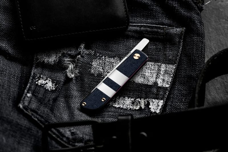 WESN and Momotaro Team up for a Limited-Edition Denim-Bound Pocket Knife
