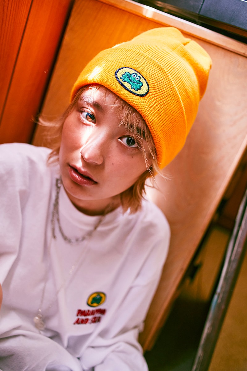 Wind and Sea PaRappa The Rapper Collaboration Lookbook Sony retro gaming Rodney Alan Greenblat 1990s '90s retro vintage clothing Japan 