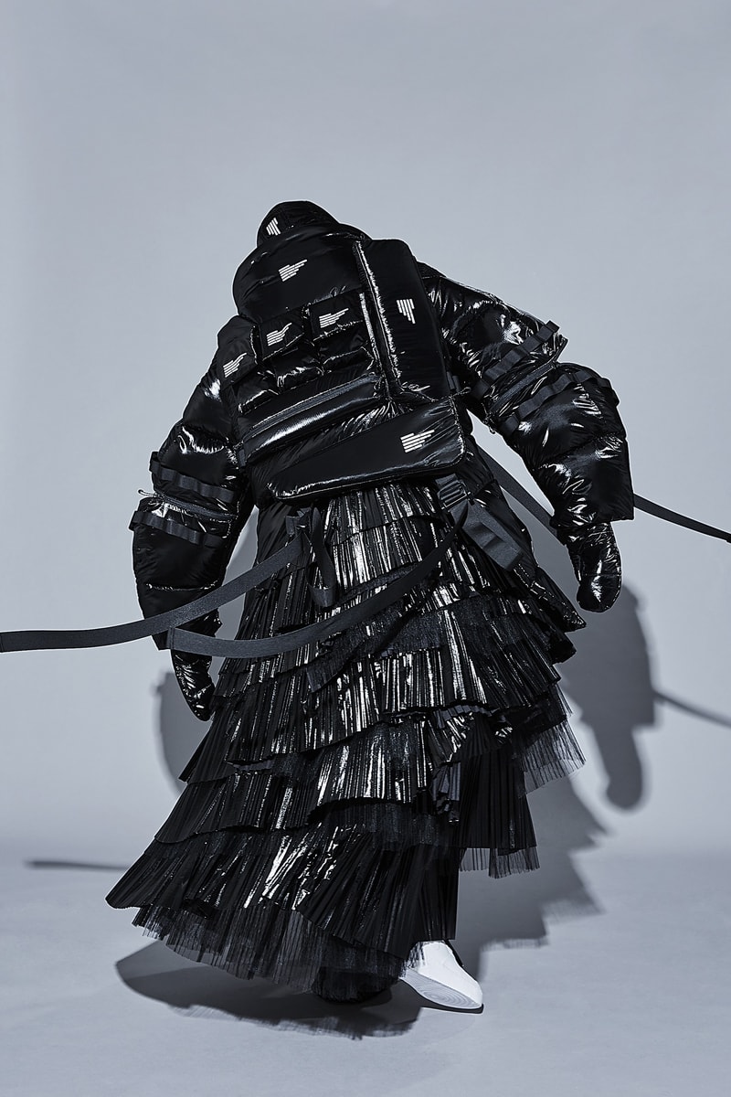 WISDOM® "Nothing" Lookbook Exhibition Info From Ink to Fashion art universe space travel silver black grey