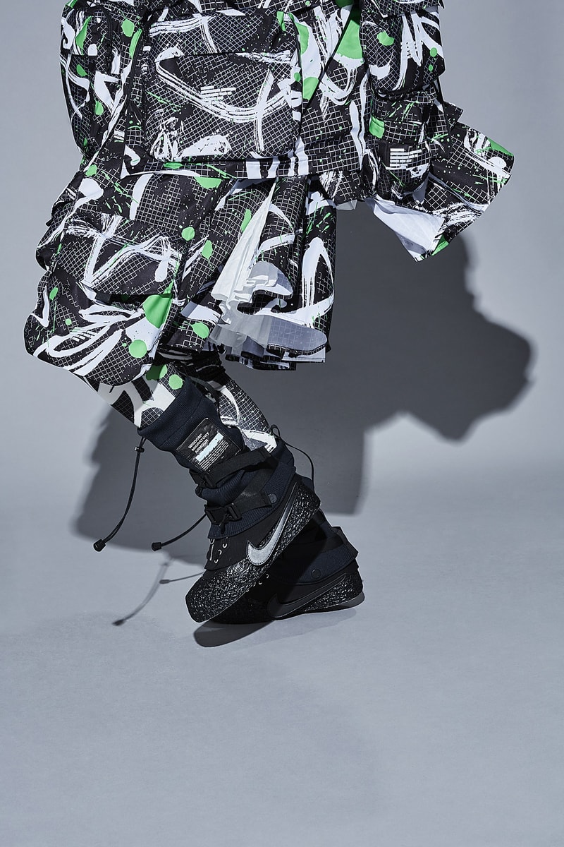 WISDOM® "Nothing" Lookbook Exhibition Info From Ink to Fashion art universe space travel silver black grey