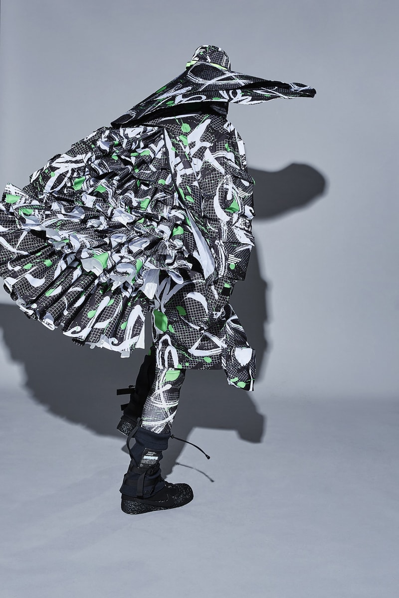 WISDOM® "Nothing" Lookbook Exhibition Info From Ink to Fashion art universe space travel silver black grey