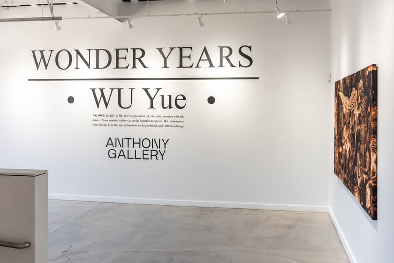 wu yue wonder years exhibition anthony gallery