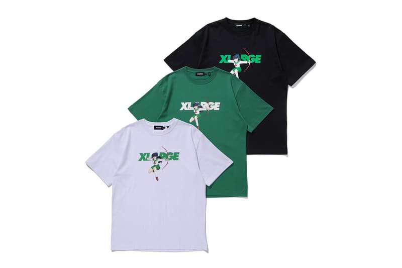 XLARGE Inuyasha capsule release info Rumiko Takahashi x-girl Japan Manga anime