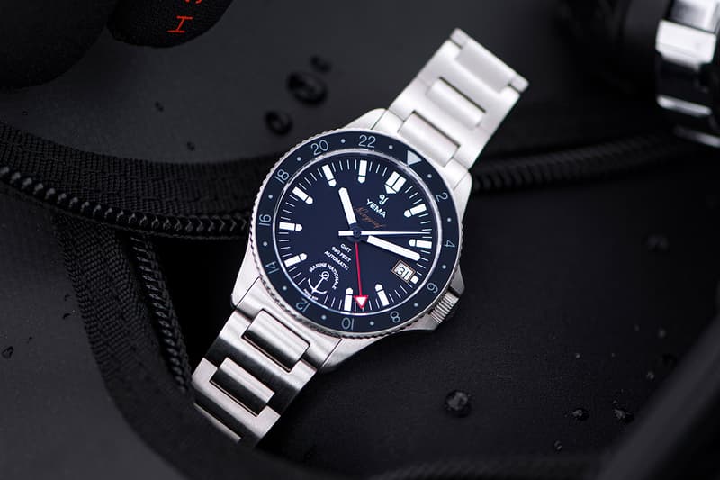 yema france watchmaker french navy military marine nationale navygraf gmt automatic quartz collaboration partnership watches timepieces diving