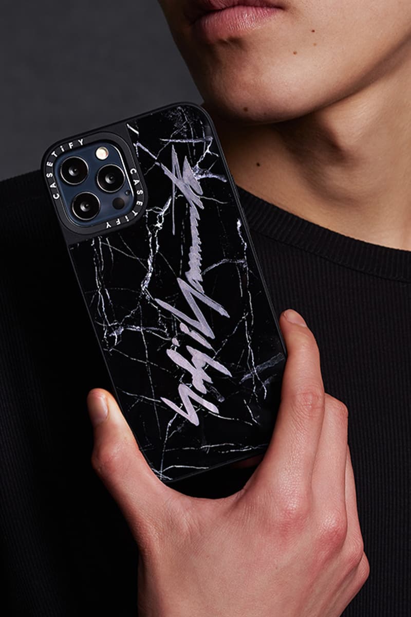 CASETiFY x Yohji Yamamoto Collaboration Release info iPhone case accessories 