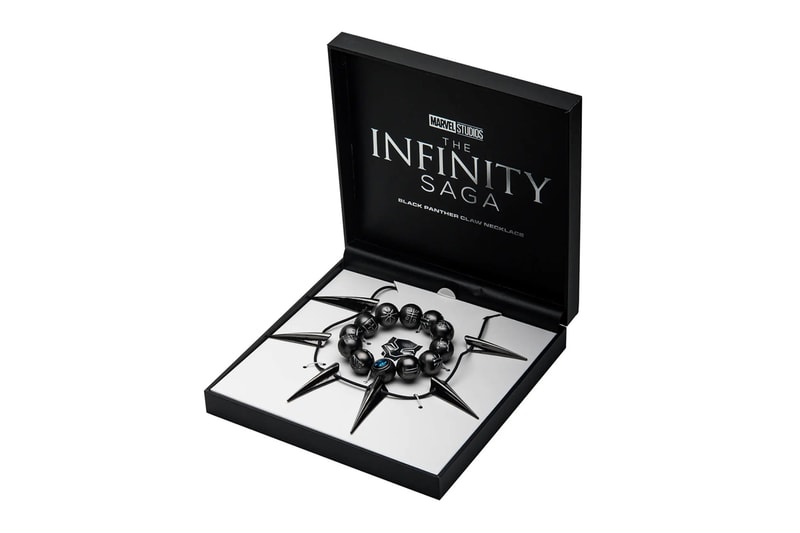 zavvi marvel cinematic universe black panther tchalla infinity war saga necklace bracelet replica set cosplay
