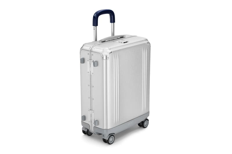 Zero Halliburton Pursuit Aluminum Continental Carry-On suitcase aluminum industrial design travel storage 