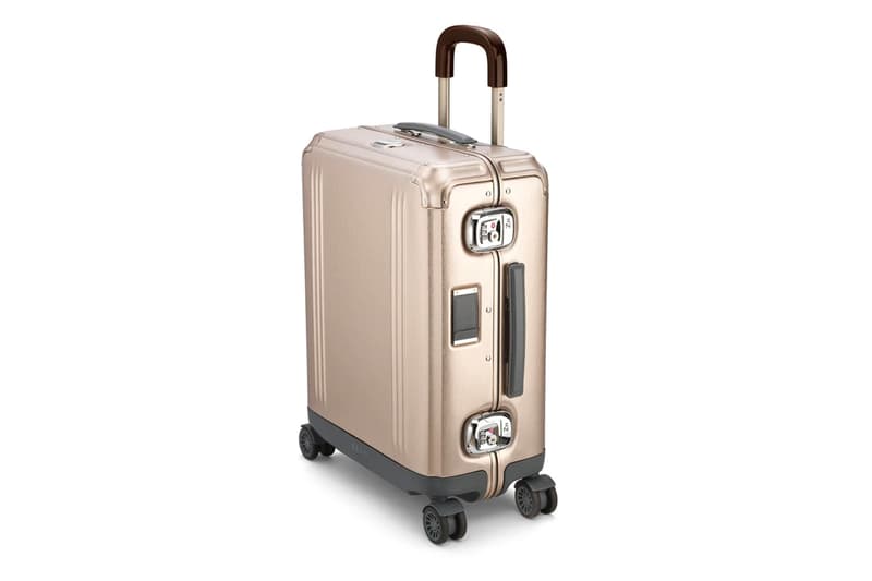 Zero Halliburton Pursuit Aluminum Continental Carry-On suitcase aluminum industrial design travel storage 