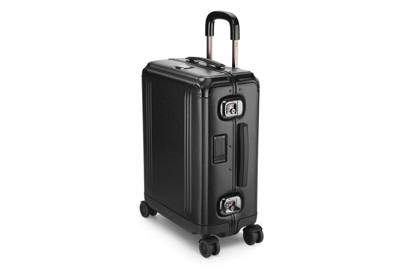 Zero Halliburton Pursuit Aluminum Continental Carry-On suitcase aluminum industrial design travel storage 