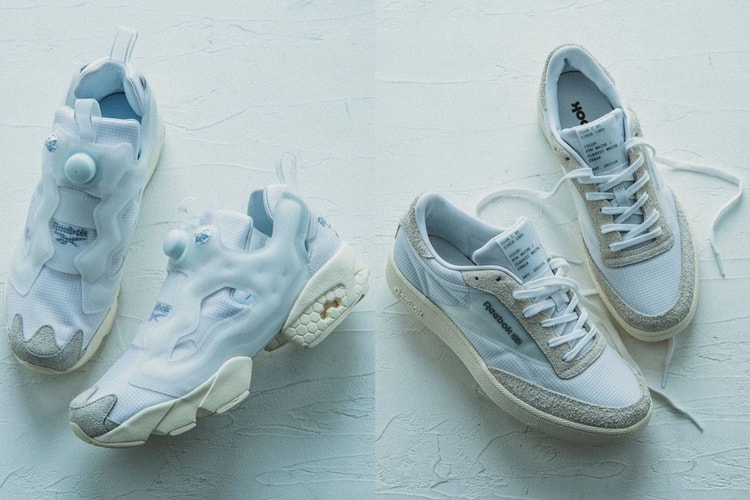 ZOZOTOWN and Reebok Reunite For Crisp Takes on the Instapump Fury and Club C