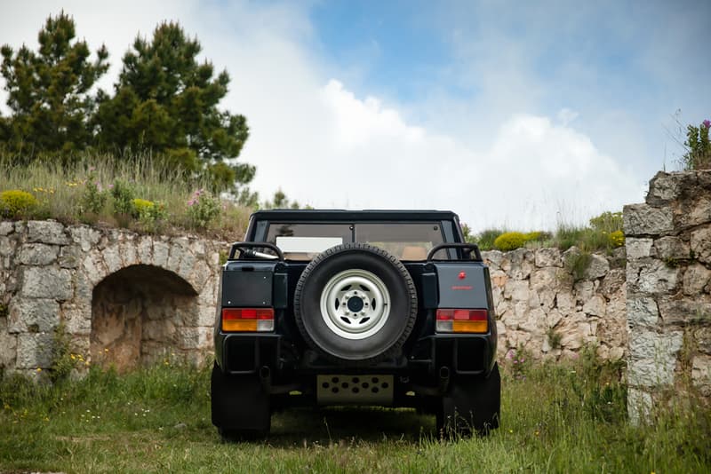 1988 Lamborghini LM002 Early Production Military SUV Civilian Spec Italian 4x4 Truck V12 Countach Engine RM Sotheby's Auction For Sale Rare Exotic