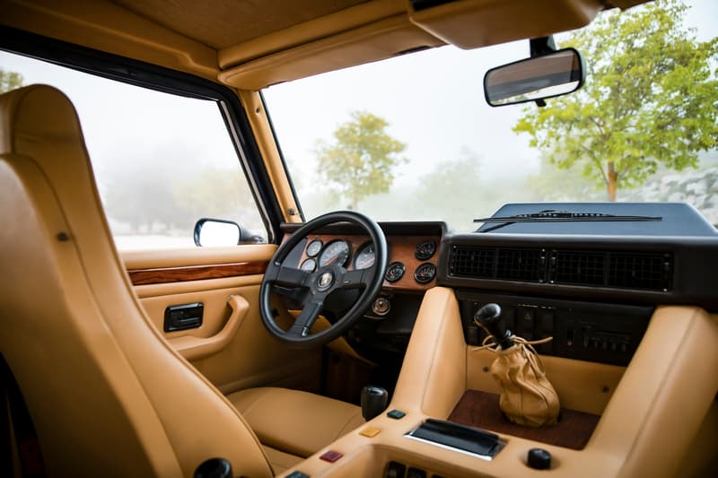 1988 Lamborghini LM002 Early Production Military SUV Civilian Spec Italian 4x4 Truck V12 Countach Engine RM Sotheby's Auction For Sale Rare Exotic