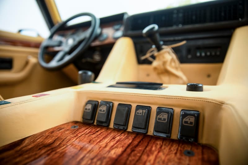 1988 Lamborghini LM002 Early Production Military SUV Civilian Spec Italian 4x4 Truck V12 Countach Engine RM Sotheby's Auction For Sale Rare Exotic