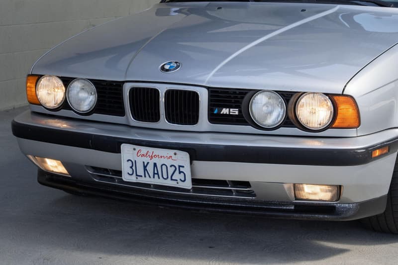 1991 BMW E34 M5 One Owner High Mileage 246000 Miles Rare Classic Four Door Saloon Executive Car Bring a Trailer Auction Bavarian German M Power