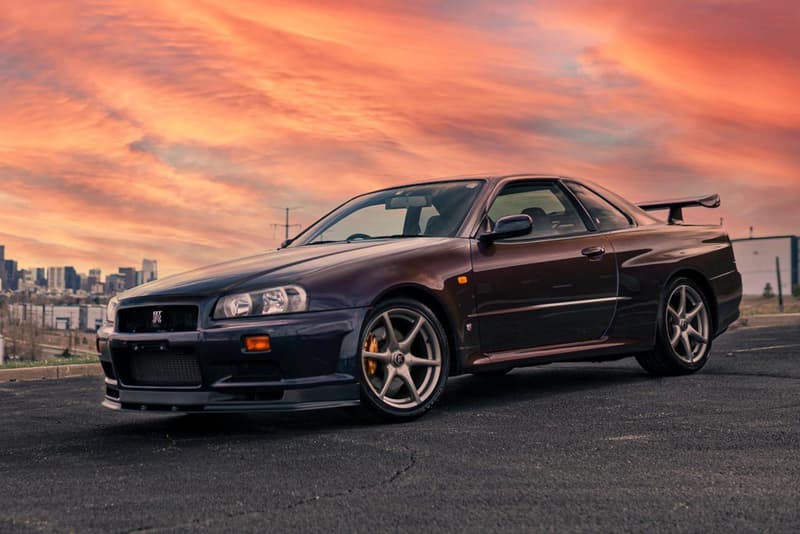 Nissan Skyline Gt R V Spec Midnight Purple Sale Hypebeast Nissan Skyline Gt R V Spec Midnight Purple Sale Hypebeast