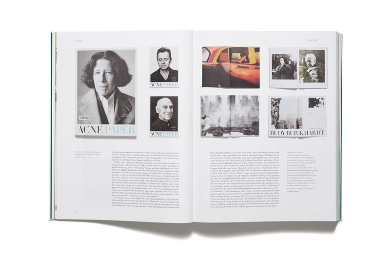 Acne Studios Launches 'Acne Paper' Book To Commemorate magazine fashion editorial new release info
