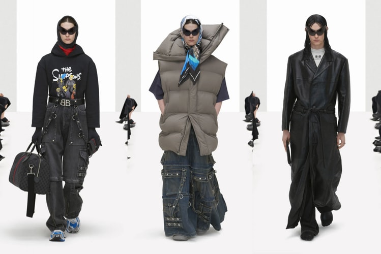 Balenciaga Debuts Spring 2022 Collection With Deep-Fake Runway of Clones