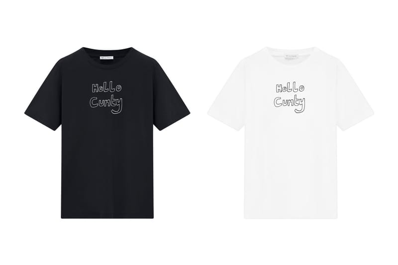 Bella Freud and Sotheby's Immortalize London's Counterculture With A Provocative T-Shirt Design