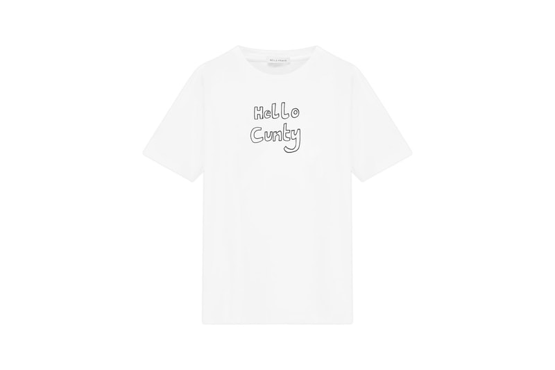 Bella Freud Lucian Freud Sotheby's t-shirt Hello Cunty collaboration partnership Colony Room Club london soho
