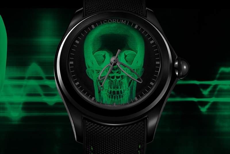 Corum Brings Back the Bubble With Luminous X Ray Skull