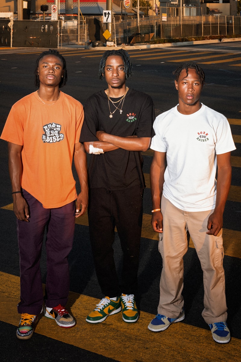 Crenshaw Skate Club BornxRaised Los Angeles Collection