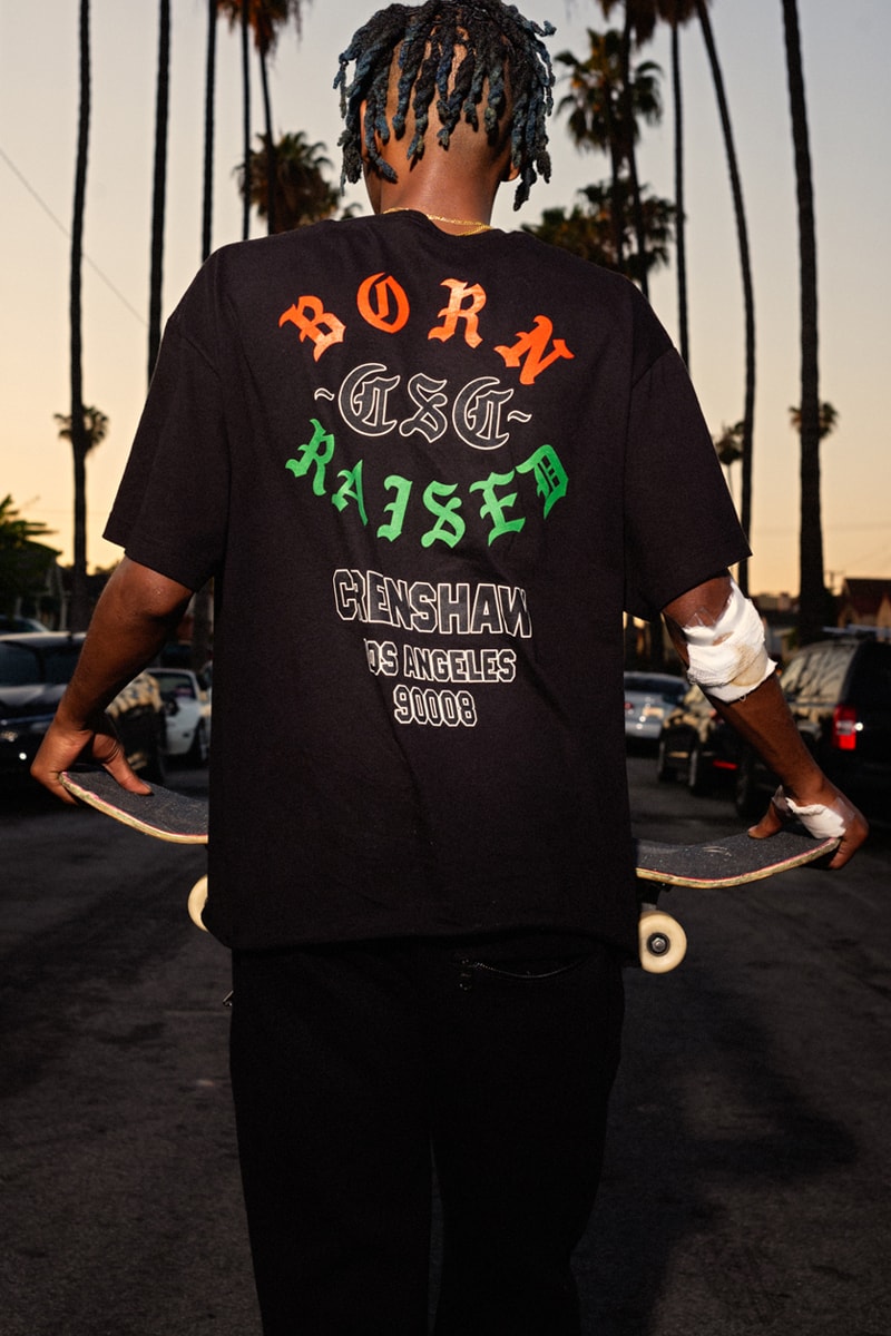 Crenshaw Skate Club BornxRaised Los Angeles Collection