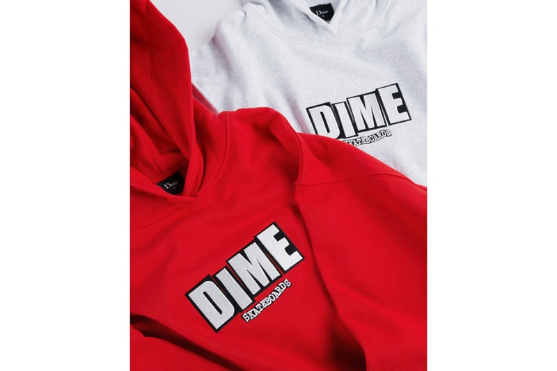 Dime Baker Skateboards collaboration collection hoodie t-shirt skate deck new release
