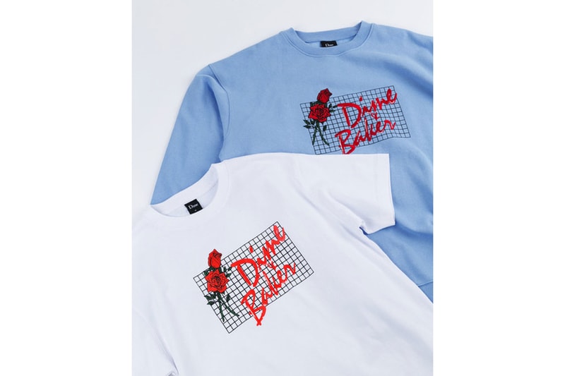 Dime Baker Skateboards collaboration collection hoodie t-shirt skate deck new release