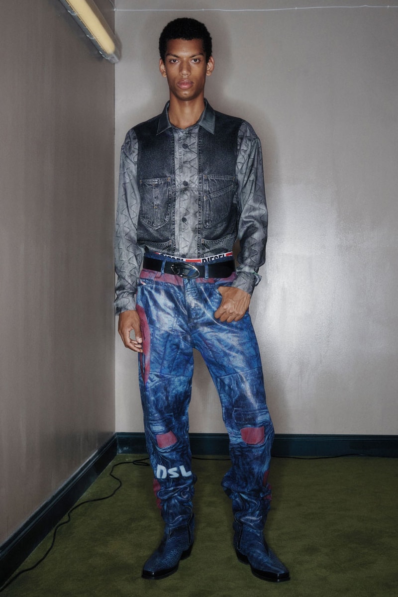 Glenn Martens Reconstructs Diesel With Spring/Summer 22 Collection fashion clothing