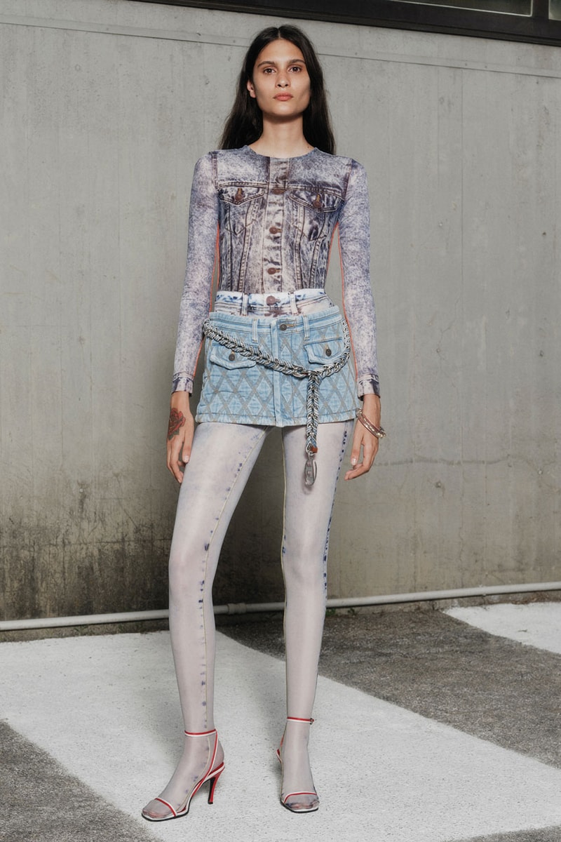 Glenn Martens Reconstructs Diesel With Spring/Summer 22 Collection fashion clothing