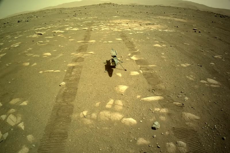 NASA Perseverance Mars rover spacecraft 100 days red planet mission new images 