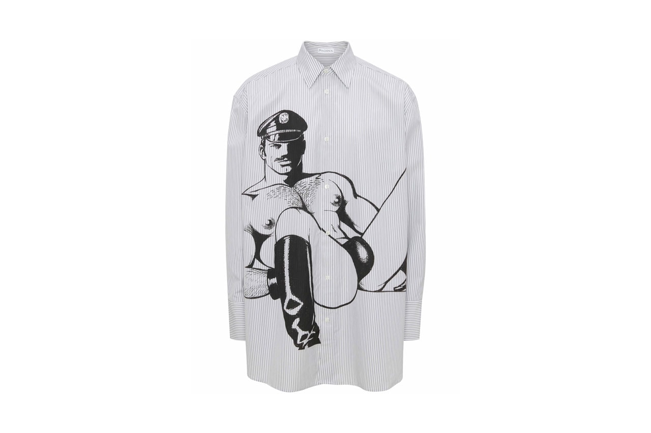 JW Anderson Taps Tom of Finland's Erotic Artworks For Second Capsule Collection fashion ready to wear accessories new release info 