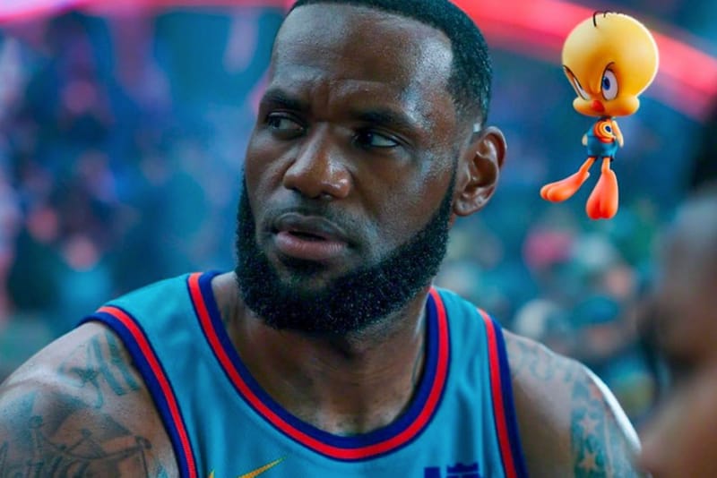 lebron space jam hair