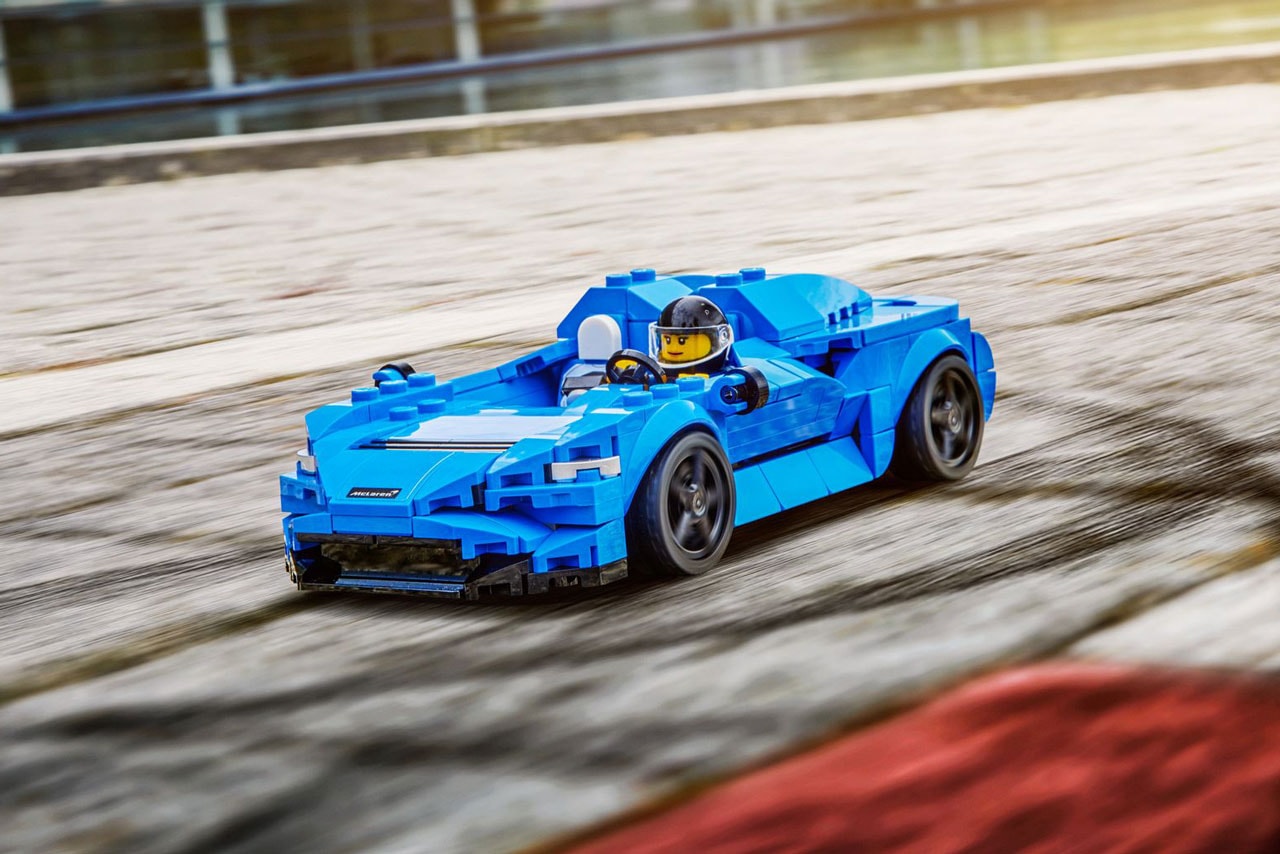 McLaren Automotives Elva LEGO Group Speed Champions summer 2021 toy car supercar race release