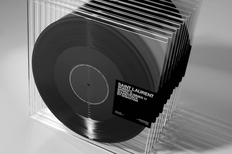 Saint Laurent’s Anthony Vaccarello Teams Up With Electronic Musician SebastiAn for Exclusive Runway Music Vinyl Set