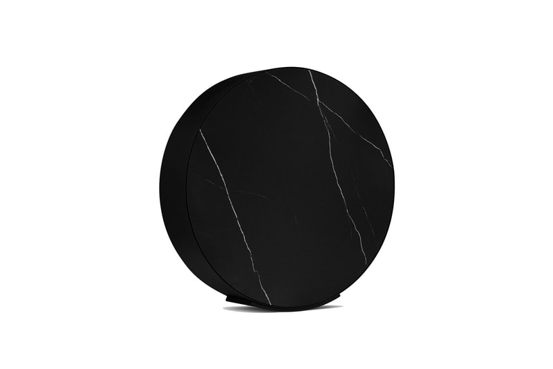 Saint Laurent and Bang & Olufsen Craft modern sleek Beosound Edge Speaker exclusive vinyl set SebastiAn french musician runway soundtrack release