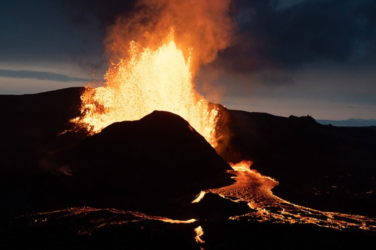 Stunning Footage Shows a Drone Crashing Into a Fiery Icelandic Volcano