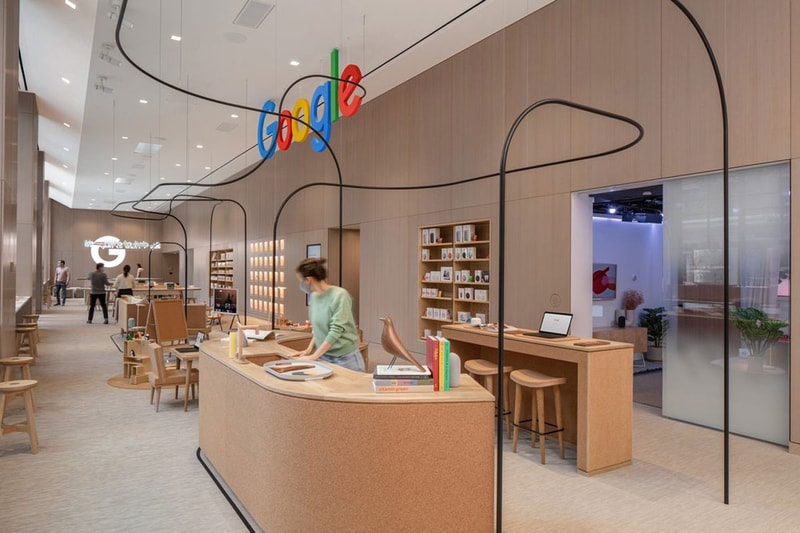 Take a Closer Look at Google’s First-Ever Retail Store in NYC chelsea nest translate pixel